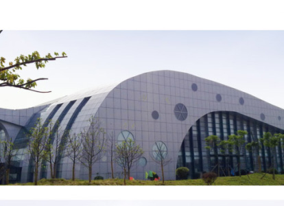 广丰县会议中心外景网架工程